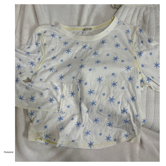 Free People Intimately Quilted Love Pj Set - Picture 3 of 4